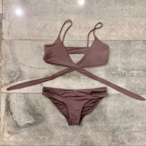 L*space wrap bikini